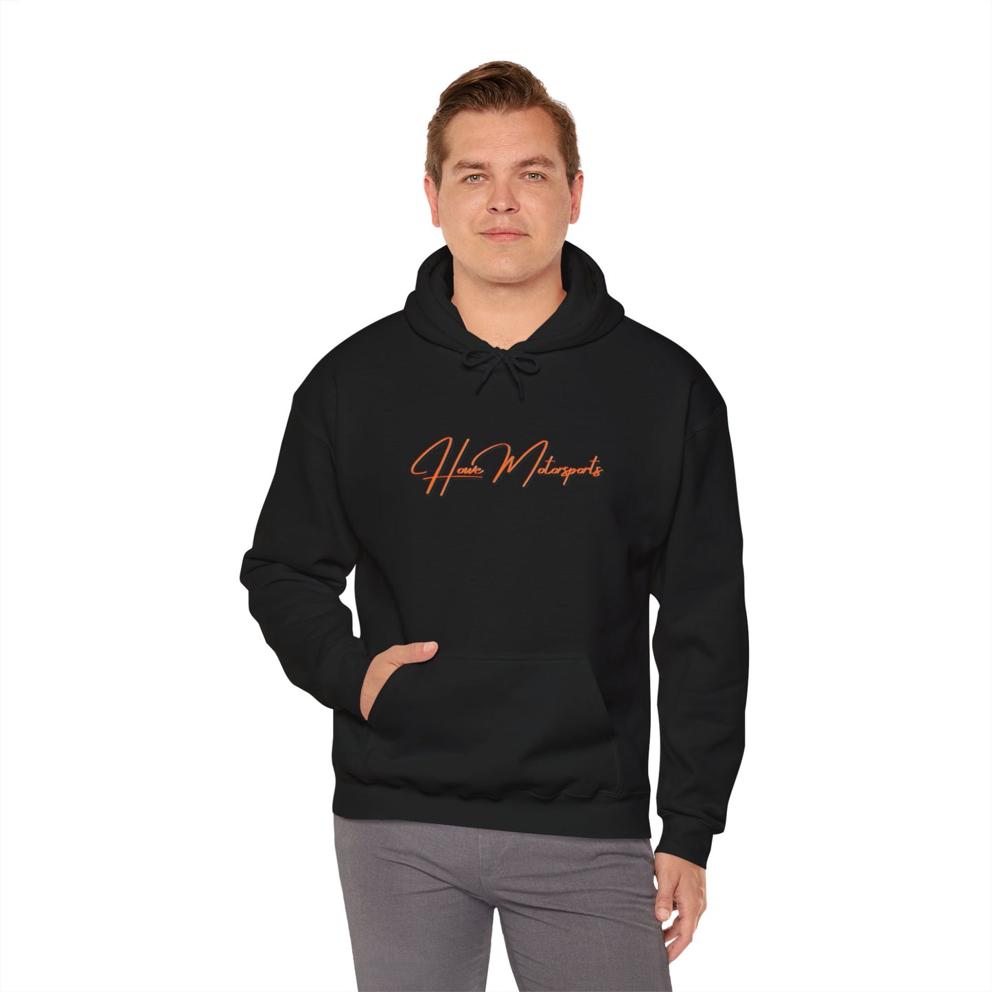 Howe Motorsports Logo Unisex Heavy Blend™ Hooded Sweatshirt