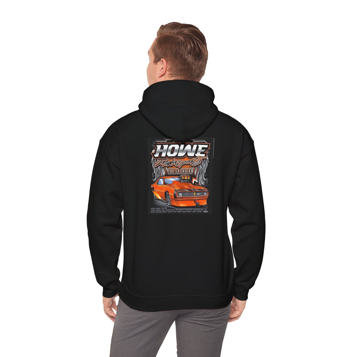 Howe Motorsports Logo Unisex Heavy Blend™ Hooded Sweatshirt