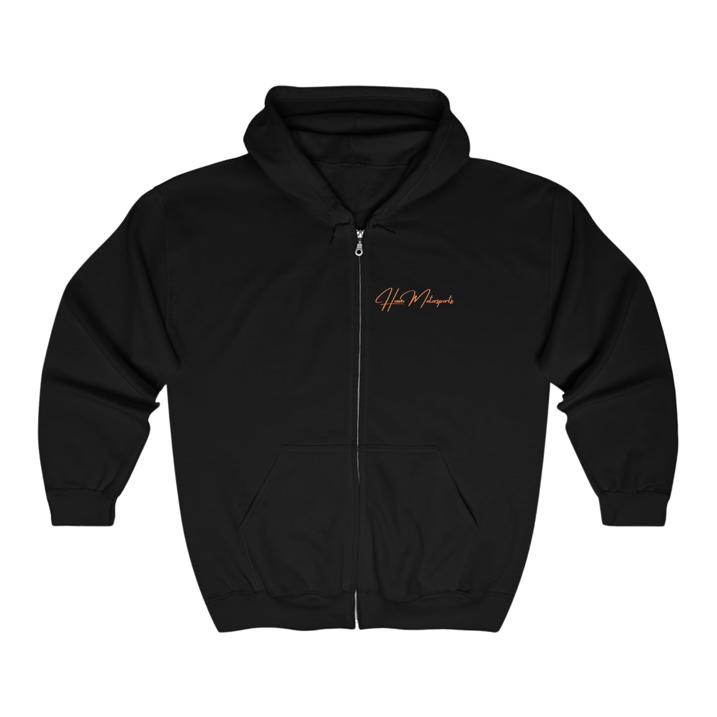 Howe Motorsports Logo II Unisex Heavy Blend™ Full Zip Hooded Sweatshirt