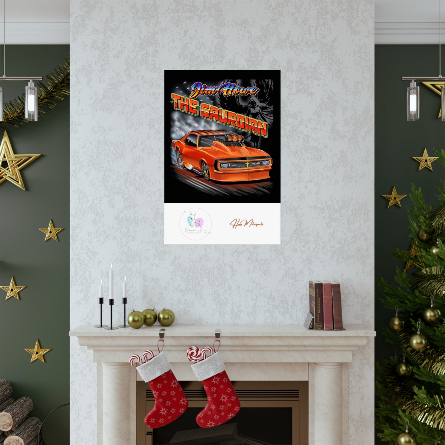 Howe Motorsports Logo II Matte Vertical Posters