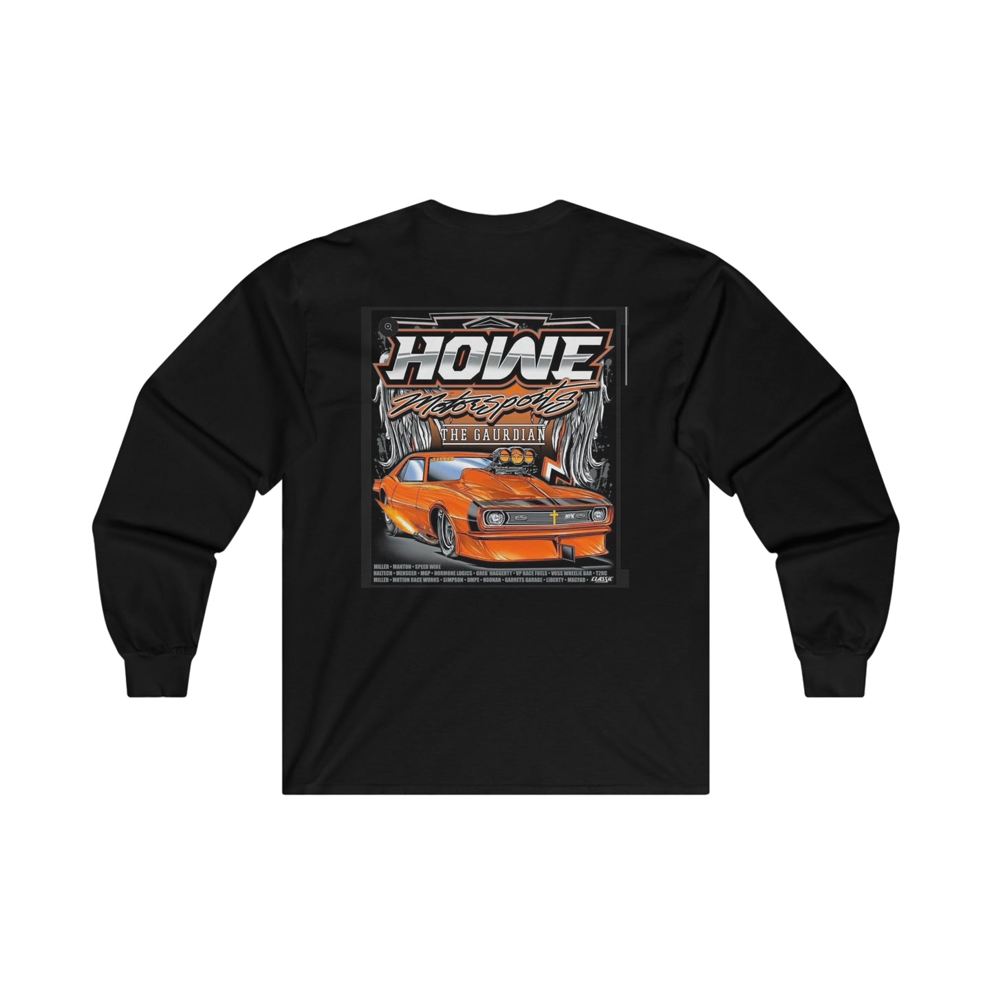 Howe Motorsports Logo Unisex Ultra Cotton Long Sleeve Tee